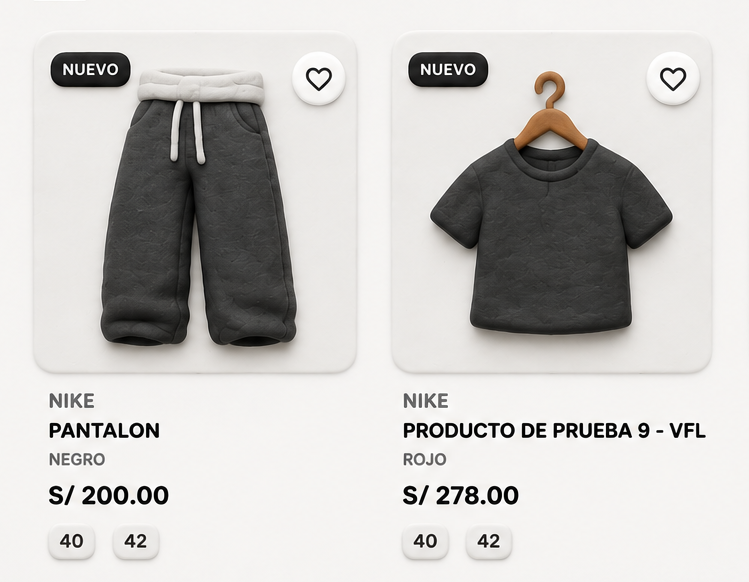 Catálogo de Productos